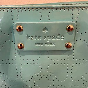 KATE SPADE Teal Over The Shoulder Purse